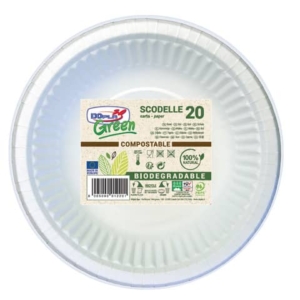 Scodelle carta Fluted Bio-Coated Dopla Green 450 ml (conf.20)-0