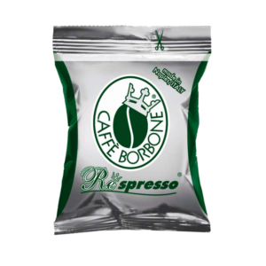 Capsule compatibili Respresso Caffe Borbone qualità Dek Green (conf.100)-0