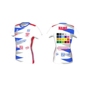 Maglia da Running personalizzabile da Donna Manica a T - Grafica Definita-0