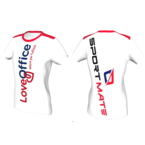 Maglia da Running personalizzabile da Donna Manica a T - Grafica Libera-0