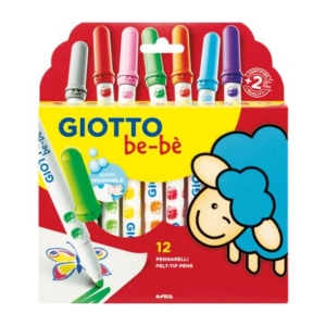 Pennarelli colori assortiti - Giotto Bebè assortiti (conf.12)-0