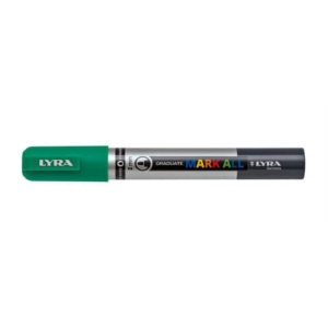 Pennarello a tempera Graduate Mark All punta tonda 2 mm Lyra Verde smeraldo-0