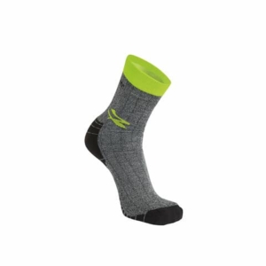 Calze tecniche con Memory size Giady Yellow Fluo U-Power taglia unica (conf.2 paia)-0