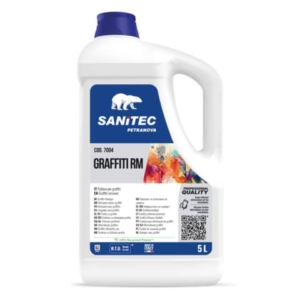 Solvente per la rimozione di graffiti, inchiostri e vernici di ogni genere Graffiti RM Sanitec 5 L / 5,5 Kg-0