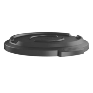 Coperchio per pattumiera Titan 120 litri Rotho Nero-0