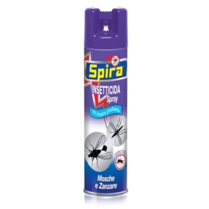 Insetticida spray per mosche e zanzare 400 ml Spira fresco profumo-0