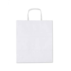 Borse in carta Pastipack kraft Bianco 28x20x32 cm Rex-Sadoch 100 g/m² (conf.25)-0