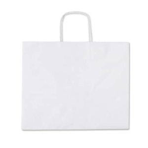 Borse in carta Takeaway kraft Bianca 36,5x25x30 cm Rex-Sadoch 100 g/m² (conf.150)-0