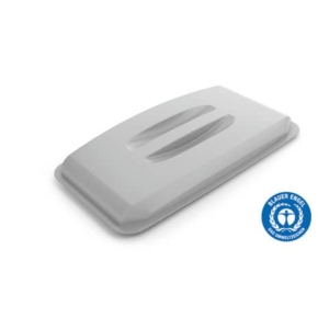 Coperchio ECO per contenitore portarifiuti DURABIN® 60 litri rettangolare Grigio Durable - 1800504050-0