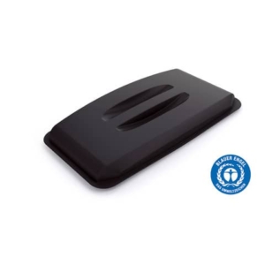 Coperchio ECO per contenitore portarifiuti DURABIN® 60 L rettangolare Nero Durable - 1800504221-0