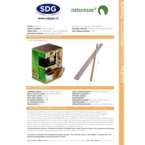Palette in legno BIO monouso imbustate con dispenser Scatolificio del Garda - 13786 (conf.1000)-0