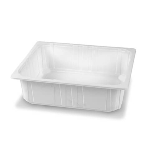 Vassoi gastronomia in PP Bianchi - 6000 ml - 75g - Professional 320x265x95 mm - 30427 (conf.58)-0