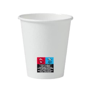 Bicchieri carta marcato Bianco Dopla Green 100 ml 07828 (conf.50)-0