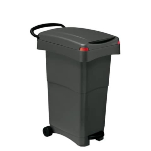 Contenitore portarifiuti Nello 80 litri PP Mobil Plastic Grigio Antracite 151-GRN-0