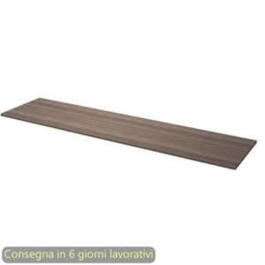 Top di finitura per coppia mobili affiancati 180xh.45,3 cm Giunone Artexport Noce toscano - 35062/N-0
