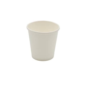 Bicchieri Bianchi in cartoncino PAP - 2,5gr - ø62 mm - Fibraware 120 ml/80cc - 61718 (conf.50)-0