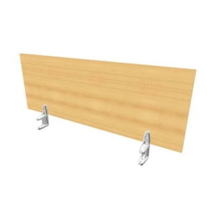 Pannello divisorio in melaminico Faggio per scrivanie singole 120xh.42 cm linea Practika Quadrifoglio - CODI120-FA-0