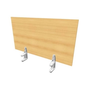 Pannello divisorio in melaminico Faggio per scrivanie singole 80xh.42 cm linea Practika Quadrifoglio - CODI080-FA-0