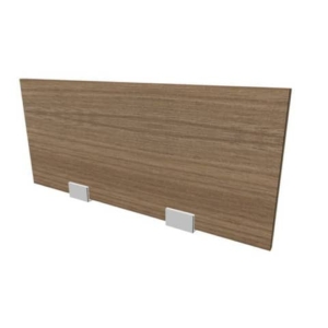 Pannello divisorio in melaminico Noce per bench 80xh.35 cm linea Practika Quadrifoglio - CODB080-NO-0