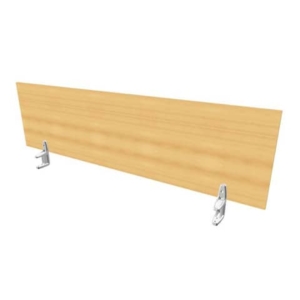 Pannello divisorio in melaminico Faggio per scrivanie singole 160xh.42 cm linea Practika Quadrifoglio - CODI160-FA-0