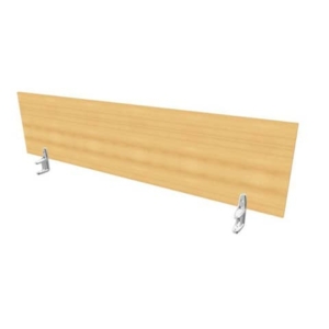 Pannello divisorio in melaminico Faggio per scrivanie singole 180xh.42 cm linea Practika Quadrifoglio - CODI180-FA-0