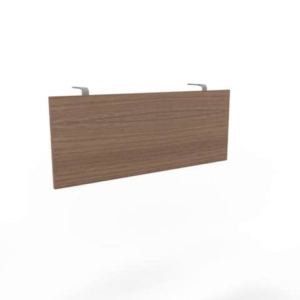 Pannello frontale in melaminico Noce canaletto 88,7xh.35,1 cm per scrivanie Practika Quadrifoglio COFRA120-NO-0