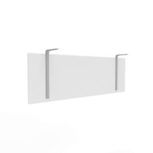 Pannello frontale in melaminico Bianco 128,7xh.35,1 cm per scrivanie Practika Quadrifoglio - COFRA160-BA-0