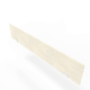 Pannello divisorio in melaminico cemento per bench 180xh.35 cm linea Practika Quadrifoglio - CODB180-CL-0