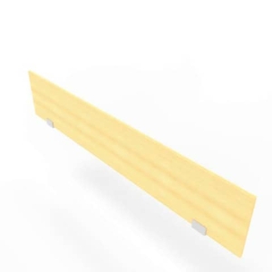 Pannello divisorio in melaminico Faggio per bench 180xh.35 cm linea Practika Quadrifoglio - CODB180-FA-0