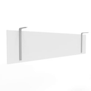 Pannello frontale in melaminico Bianco 148,7xh.35,1 cm per scrivanie Practika Quadrifoglio - COFRA180-BA-0