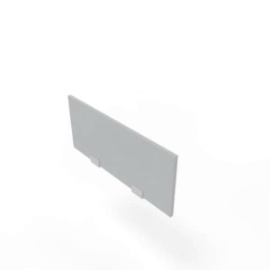 Pannello divisorio rivestito in tessuto Grigio 80xh.32 cm per bench linea Practika Quadrifoglio - CODBT080-B01-012-0