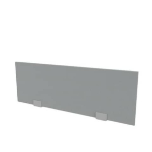 Pannello divisorio rivestito in tessuto Grigio 100xh.32 cm per bench linea Practika Quadrifoglio - CODBT100-B01-012-0