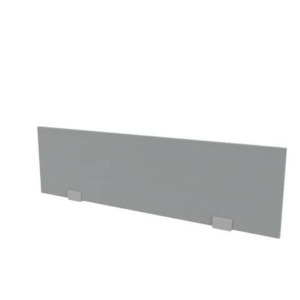 Pannello divisorio rivestito in tessuto Grigio 120xh.32 cm per bench linea Practika Quadrifoglio - CODBT120-B01-012-0