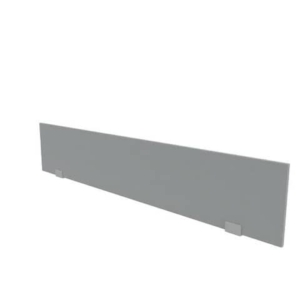 Pannello divisorio rivestito in tessuto Grigio 180xh.32 cm per bench linea Practika Quadrifoglio - CODBT180-B01-012-0