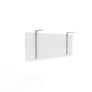 Pannello frontale in melaminico Bianco 88,7xh.35,1 cm per scrivanie Practika Quadrifoglio - COFRA120-BA-0