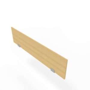 Pannello divisorio in melaminico Faggio per bench 140xh.35 cm linea Practika Quadrifoglio - CODB140-FA-0