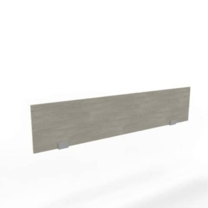 Pannello divisorio in melaminico cemento per bench 160xh.35 cm linea Practika Quadrifoglio - CODB160-CL-0