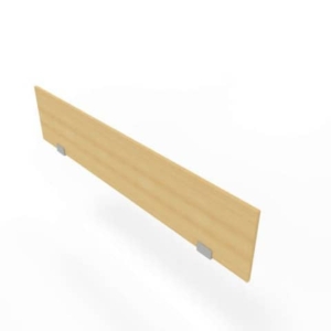 Pannello divisorio in melaminico Faggio per bench 160xh.35 cm linea Practika Quadrifoglio - CODB160-FA-0