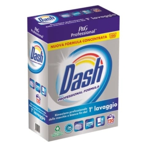 Detersivo in polvere professionale Dash 120 misurini PG230-0