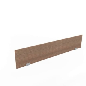 Pannello divisorio in melaminico Noce per bench 180xh.35 cm linea Practika Quadrifoglio - CODB180-NO-0