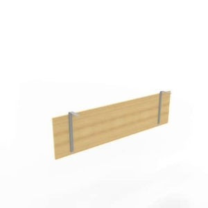 Pannello frontale in melaminico Faggio 128,7xh.35,1 cm per scrivanie Practika Quadrifoglio - COFRA160-FA-0