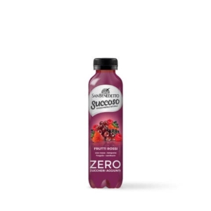 Succoso Zero gusto Frutti Rossi in PET formato San Benedetto - bottigliette 0,40 L - 1771 (conf.12)-0