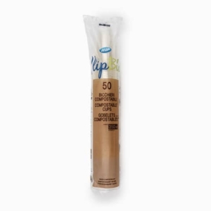 Bicchieri tumbler Trasparenti IlipBio compostabili in PLA BIO 350 cc - 61468 (conf.50)-0