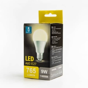 Lampadina LED A60 E27 9W - 840 lumen Aigostar luce naturale B10105MQI-0