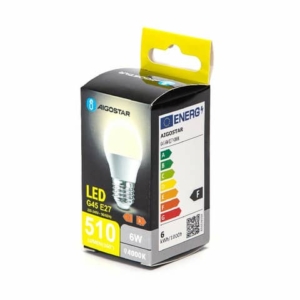 Lampadina LED G45 E27 6W - 510 lumen Aigostar luce naturale B10105MQV-0