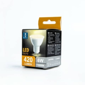 Lampadina LED GU10 6W - 480 lumen Aigostar luce calda B10107MQM-0
