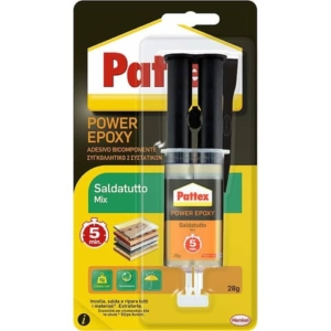 Saldatutto Pattex Power Epoxy Trasparente - siringa da 28 g - 2751315-0