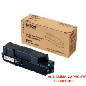 Toner Epson AL-M320DN / AL-M320DTN altissima capacità originale 13.300 copie C13S110078 S11078-0