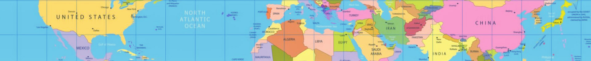Arredare l’aula, l’ufficio o la cameretta: carte geografiche murali, poster e globi