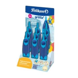 Espositore 9 compassi Pelikan Griffix blu 604604 - LoveOffice